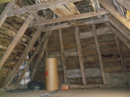 Grenier aménageable ... plus tard ...