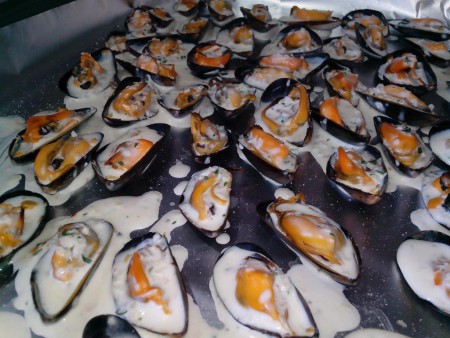 Moules sauce ravigote